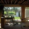 Enclosed Patio During Conversion to a completed room.